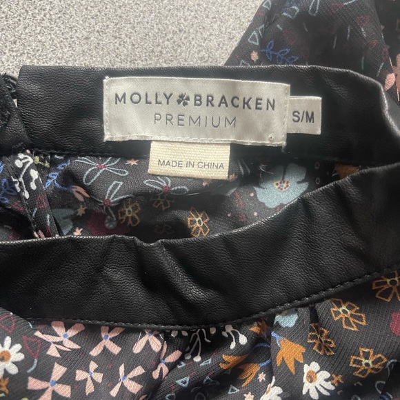 Molly Bracken Long Floral Print Prairie Dress Size S/M - Picture 9 of 16